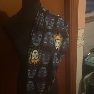 LuLaRoe Blue and Black Patterned Leggings